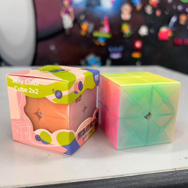 2x2 speed cubes (assorted non-magnetic varieties)
