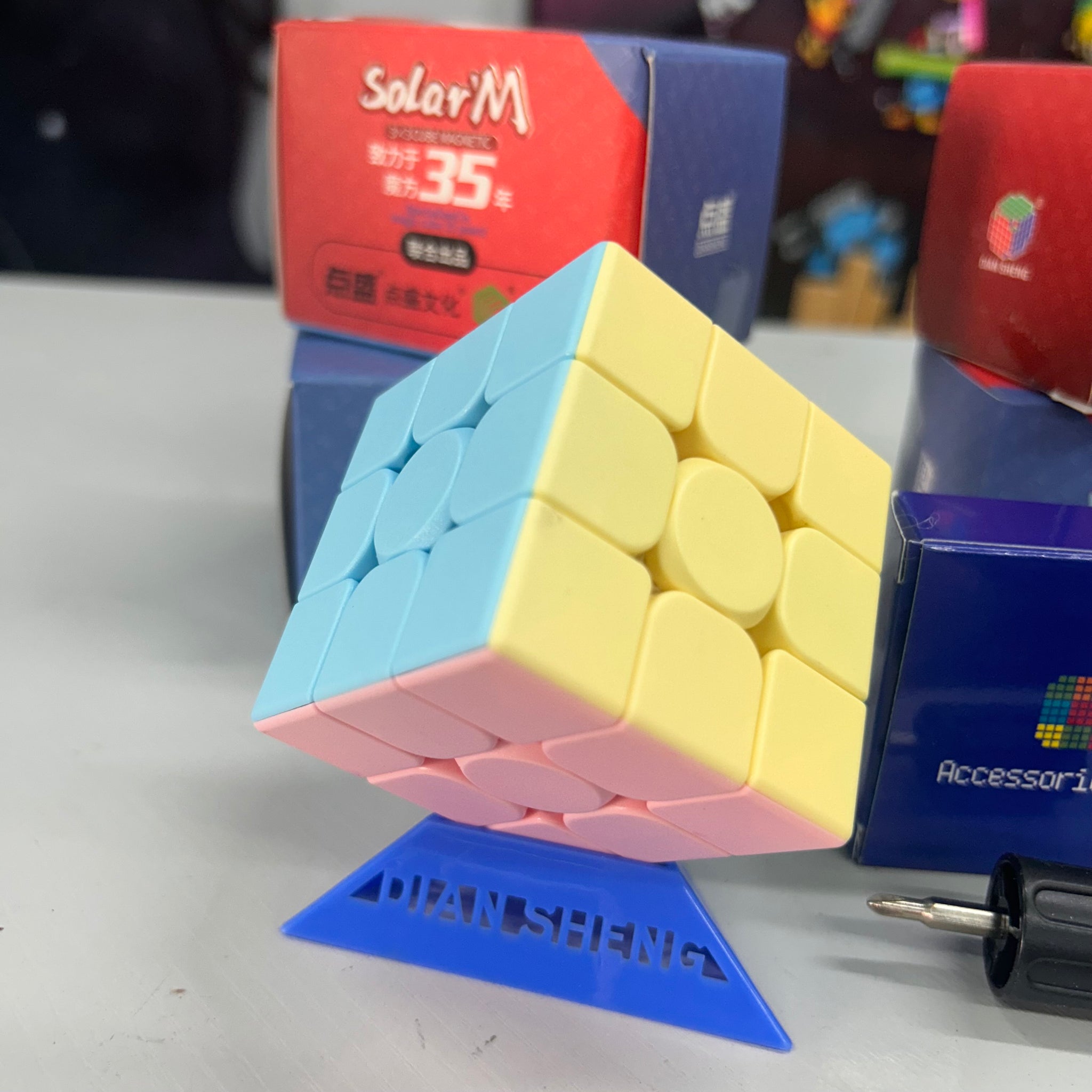 Solar’M magnetic 3x3 cube