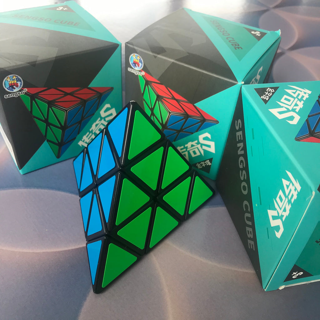 Pyraminx Collection. Cube Pyraminx Cubes - assorted non magnetic – TenForward